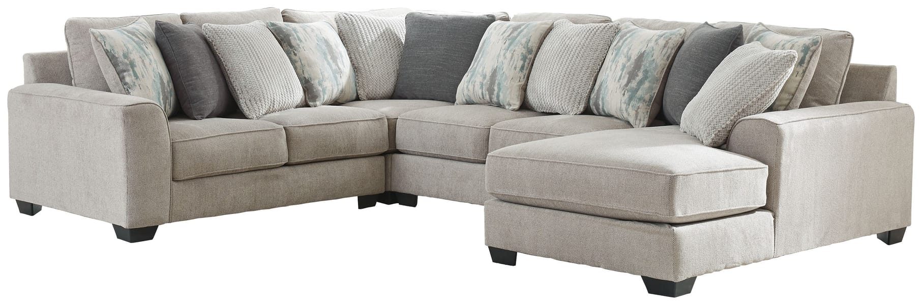 Ashley Living Room Sectional 39504-55-77-34-17