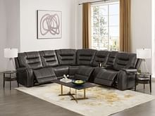 Ashley Living Room Power Reclining Sectional 73108-58-57-31-77-46-62