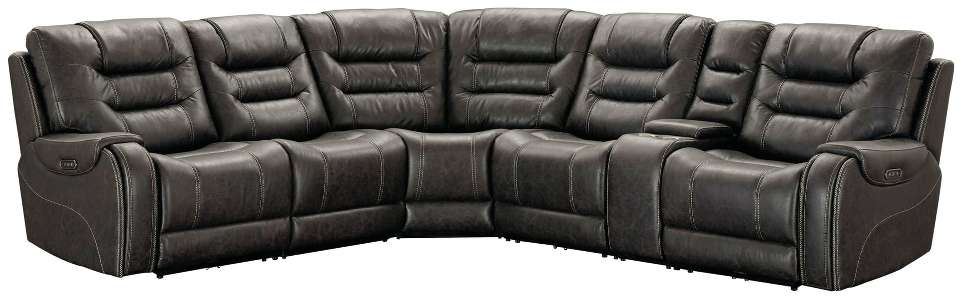 Ashley Living Room Power Reclining Sectional 73108-58-57-31-77-46-62