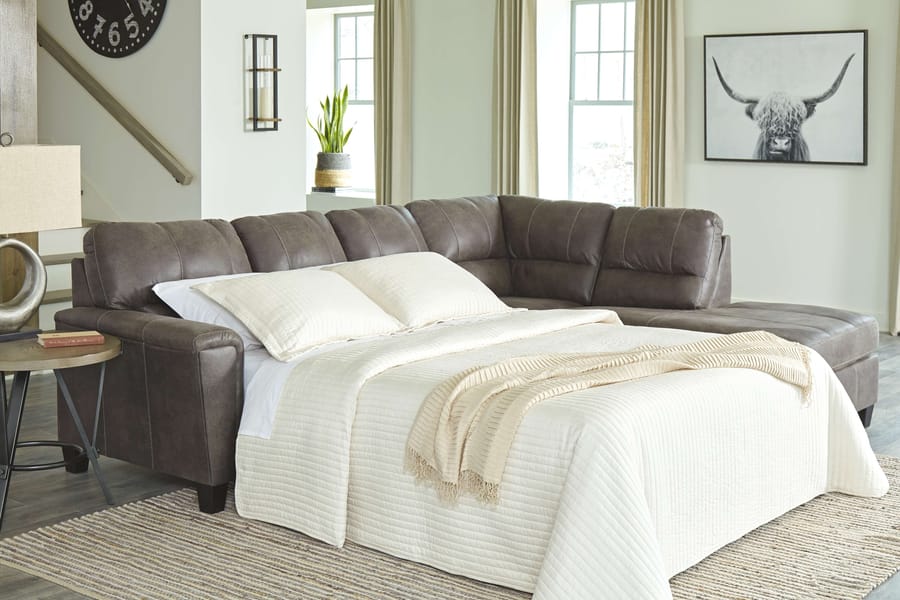 Ashley Living Room Sleeper Sectional 94002-69-17
