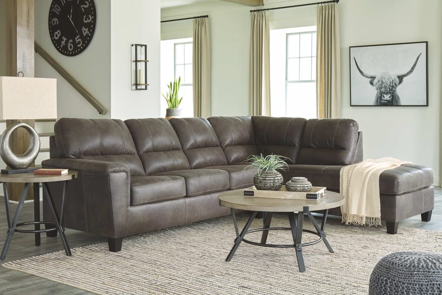 Ashley Living Room Sleeper Sectional 94002-69-17