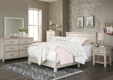 Ashley Bedroom 4 Piece Full Panel Bed Set B434-31-36-46-72