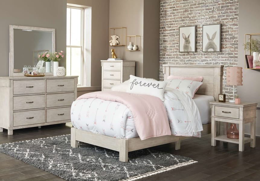 Ashley Bedroom 3 Piece Twin Panel Bed Set B434-31-36-71