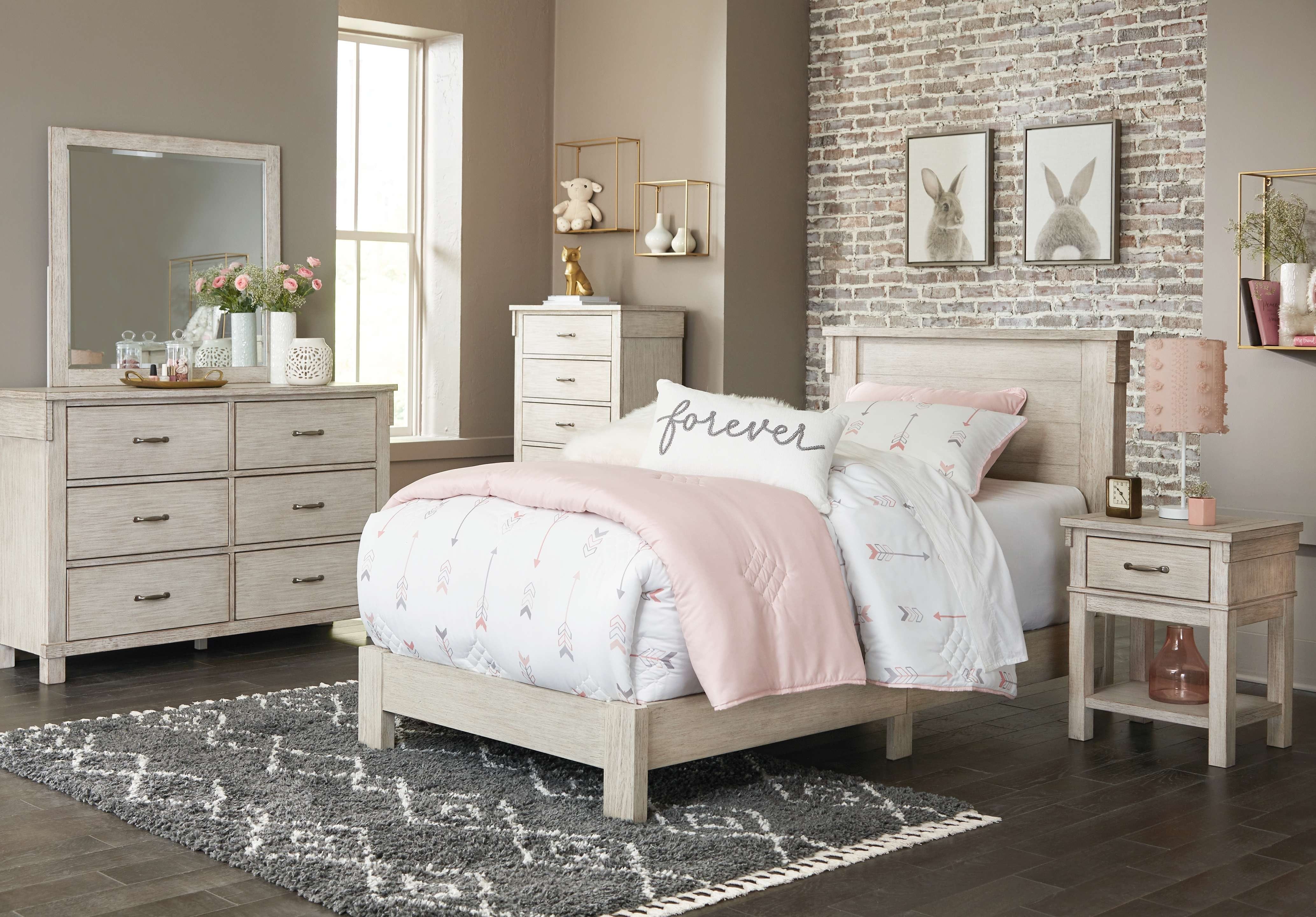 Ashley Bedroom 3 Piece Twin Panel Bed Set B434-31-36-71