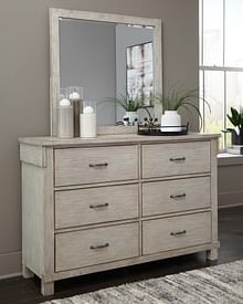 Ashley Bedroom Dresser with Mirror B434-31-36