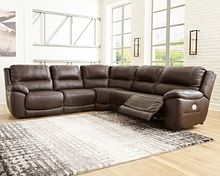 Ashley Living Room Power Reclining Sectional U71604-58-46-77-46-62