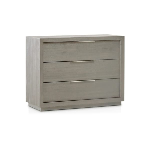 Modus Bedroom Oxford Three-Drawer Nightstand In Mineral AZBX84B