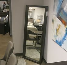 Modus Accessories Oxford Floor Low Mirror - Basalt Grey AZU583FL