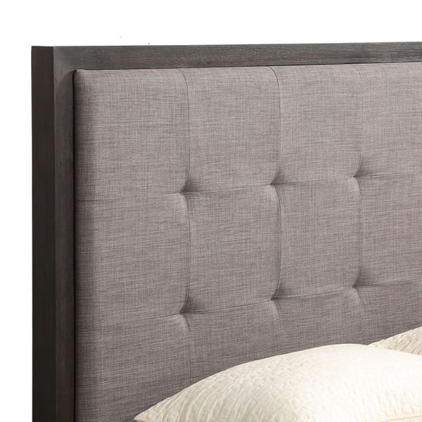 Modus Bedroom Oxford Upholstered Footboard Storage Bed In Dolphin AZU5S6D