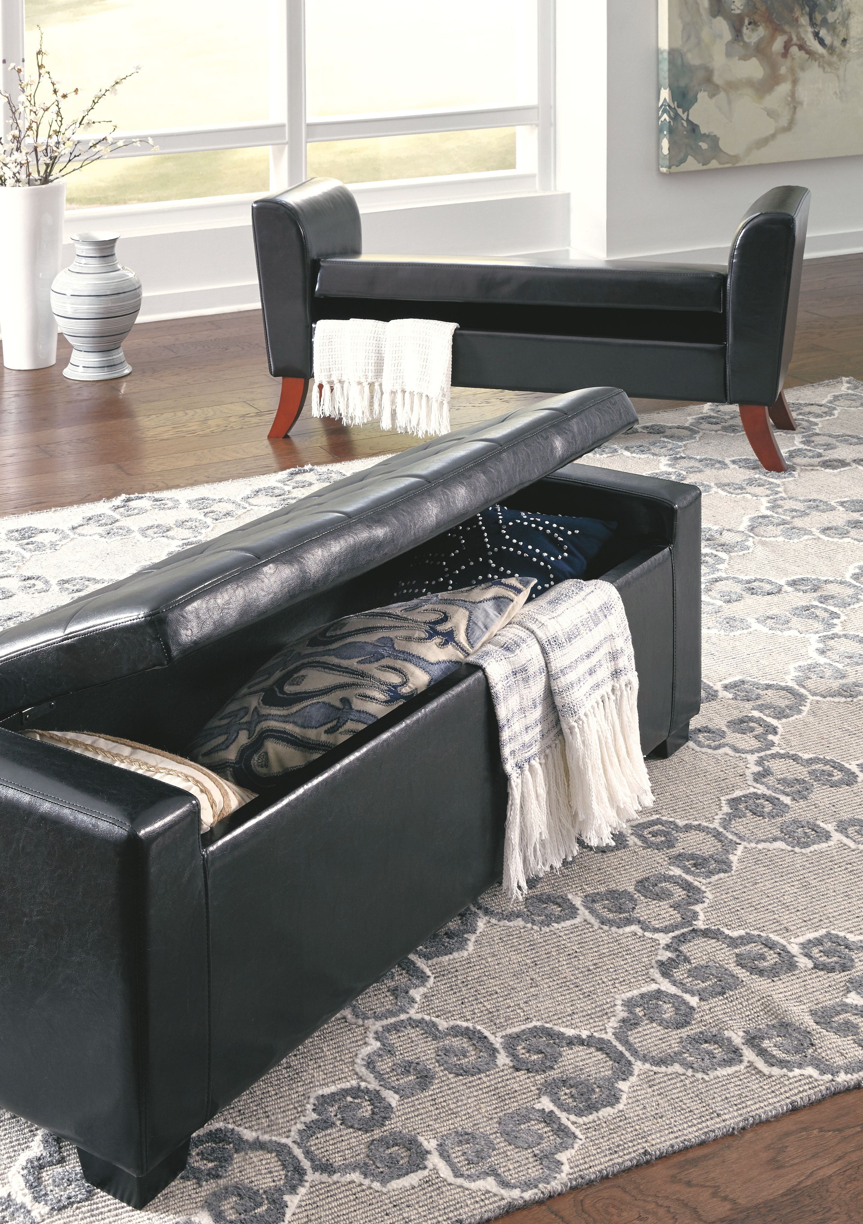 Bedroom Bedroom Benches Ashley Living Room Benches Upholstered Storage