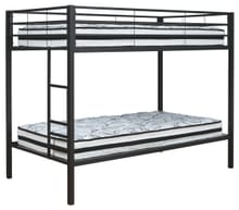 Ashley Youth Broshard Twin over Twin Metal Bunk Bed B075-159