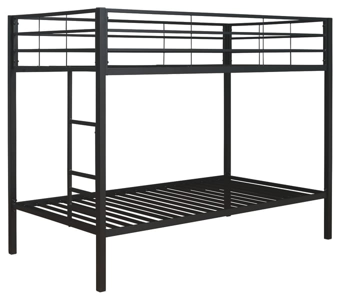 Ashley Youth Broshard Twin over Twin Metal Bunk Bed B075-159