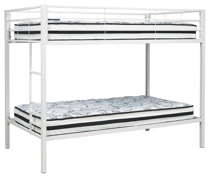Ashley Youth Broshard Twin over Twin Metal Bunk Bed B075-259