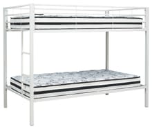 Ashley Youth Broshard Twin over Twin Metal Bunk Bed B075-259