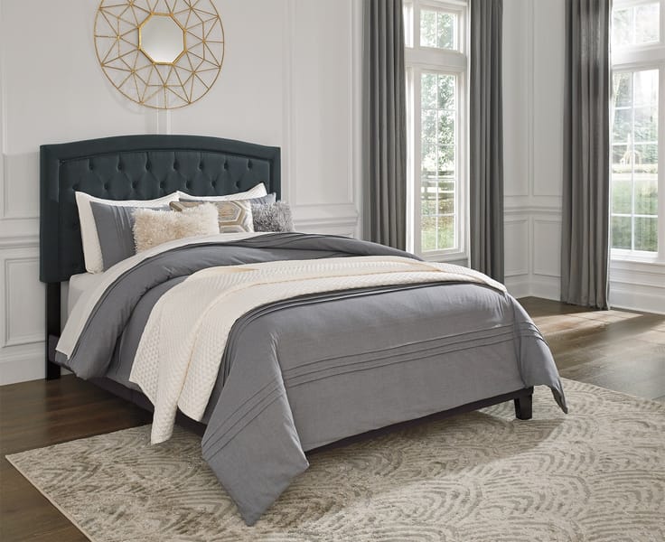 Signature Design by Ashley Adelloni Queen Upholstered Bed B080-881 - Portland, OR | Key Home Furnishings