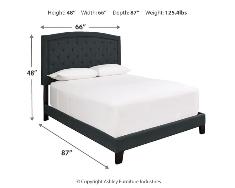 Signature Design by Ashley Adelloni Queen Upholstered Bed B080-881 - Portland, OR | Key Home Furnishings