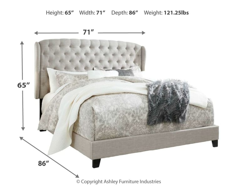 Ashley Bedroom Jerary Queen Upholstered Bed B090-981