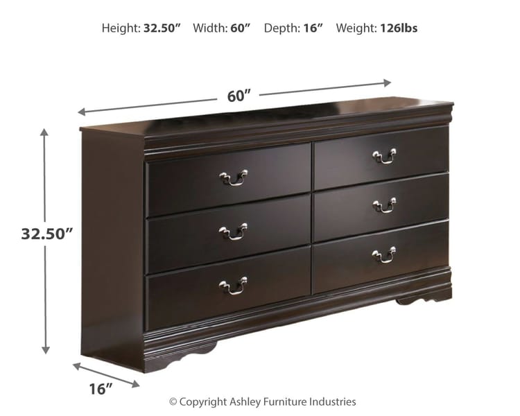 Ashley Bedroom Huey Vineyard Dresser B128-31