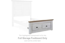 Ashley Youth Haven Bay Full Storage Footboard B1512-84S