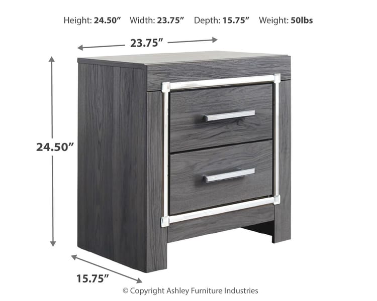 Ashley Bedroom Lodanna Nightstand B214-92
