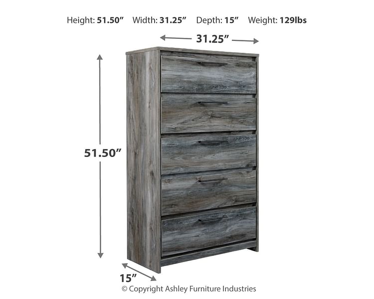 Ashley Bedroom Baystorm Chest of Drawers B221-46