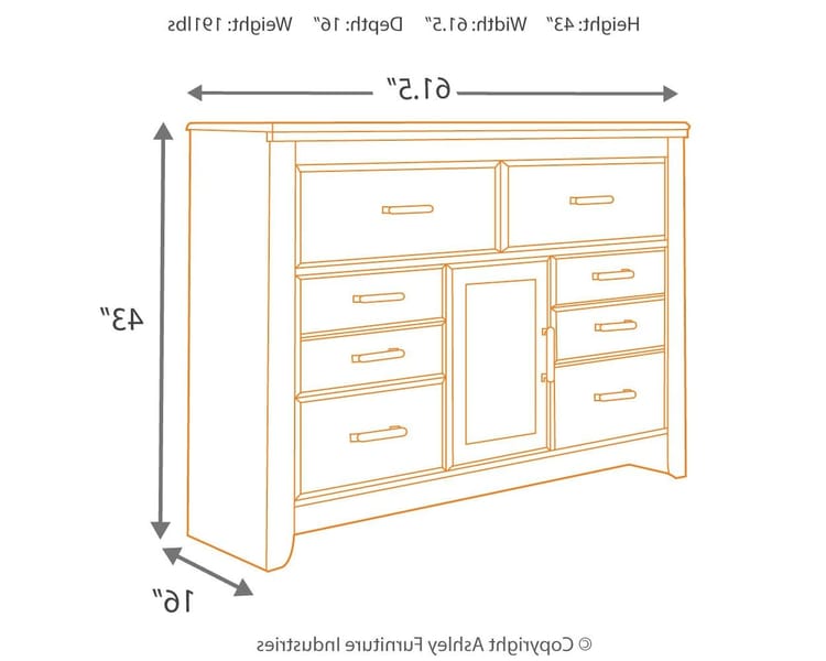Ashley Bedroom Juararo Dresser B251-31
