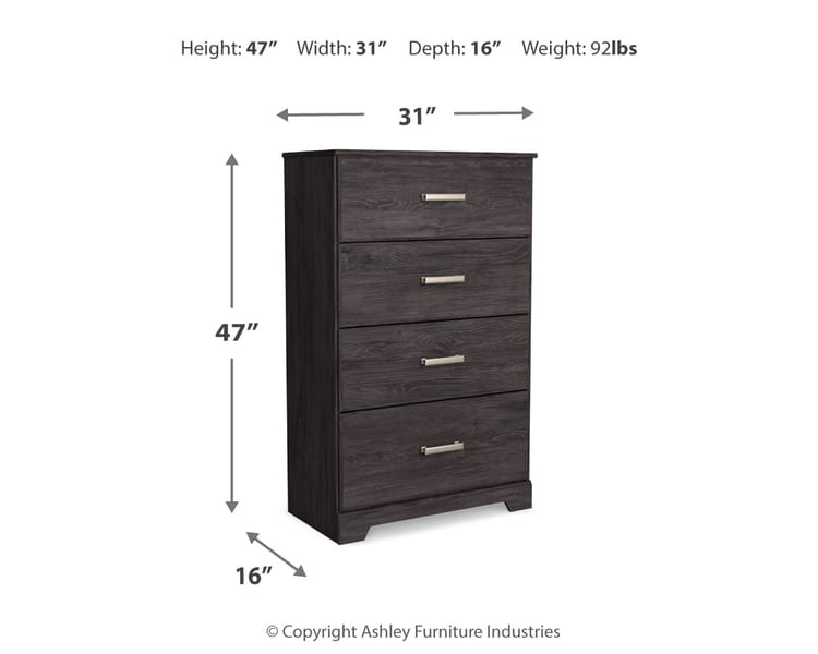 Ashley Bedroom Belachime Chest of Drawers B2589-44
