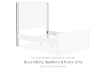 Ashley Bedroom Grantoni Queen/King Headboard Posts B3290-61