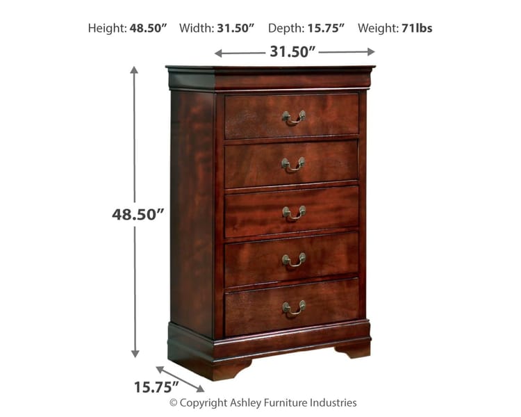 Ashley Bedroom Alisdair Chest of Drawers B376-46