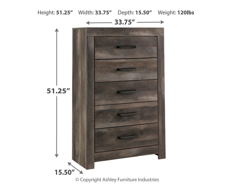 Ashley Bedroom Wynnlow Chest of Drawers B440-46