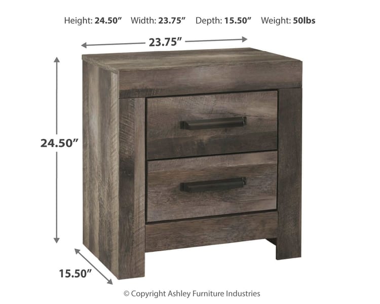 Ashley Bedroom Wynnlow Nightstand B440-92