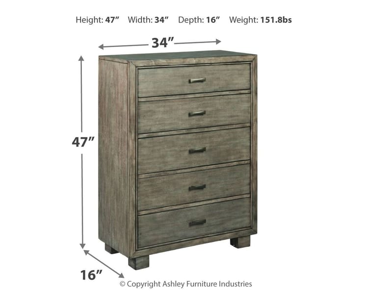Ashley Bedroom Arnett Chest of Drawers B552-46