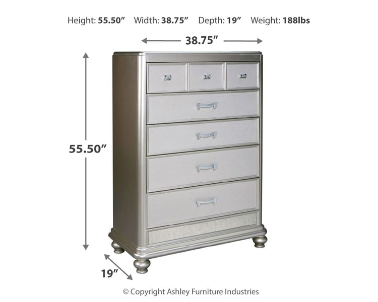 Ashley Bedroom Coralayne Chest of Drawers B650-46