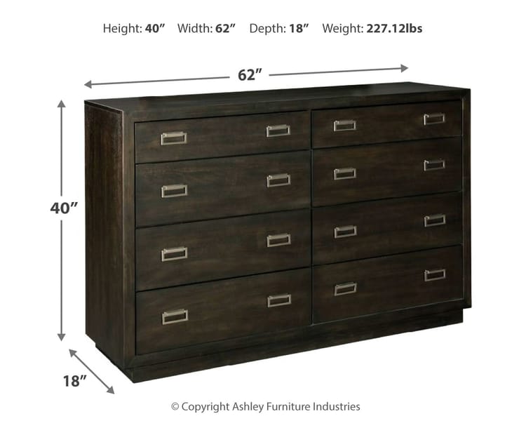 Ashley Bedroom Hyndell Dresser B731-31