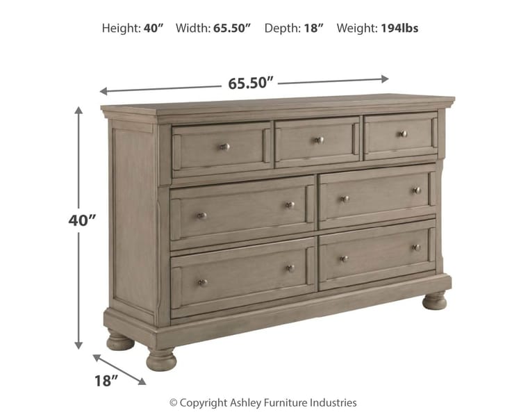 Ashley Bedroom Lettner Dresser B733-31