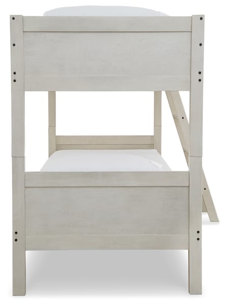 Ashley Youth Robbinsdale Twin/Twin Bunk Bed with Ladder B742-59