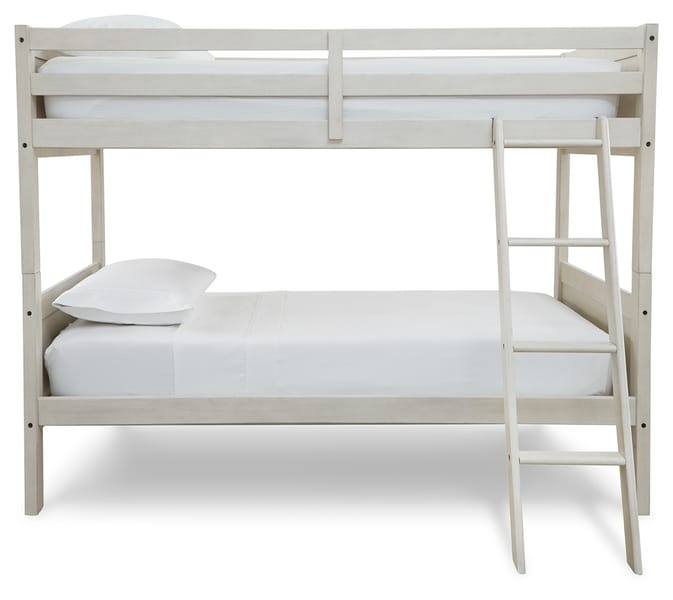 Ashley Youth Robbinsdale Twin/Twin Bunk Bed with Ladder B742-59
