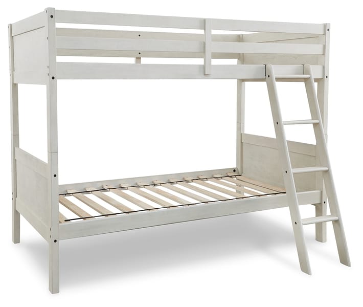 Ashley Youth Robbinsdale Twin/Twin Bunk Bed with Ladder B742-59