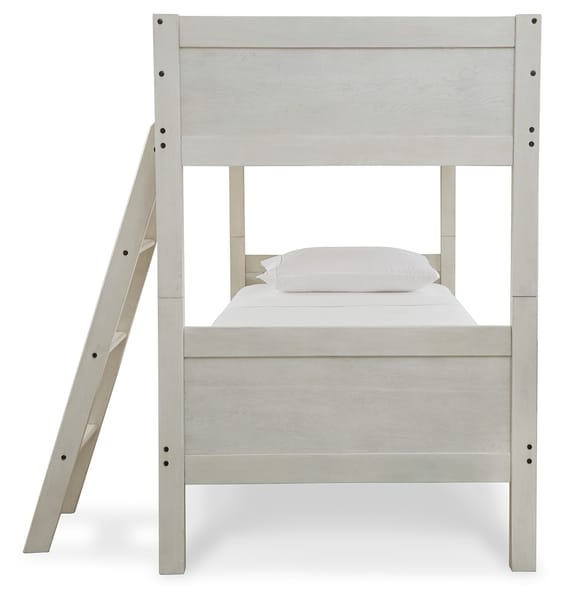 Ashley Youth Robbinsdale Twin/Twin Bunk Bed with Ladder B742-59