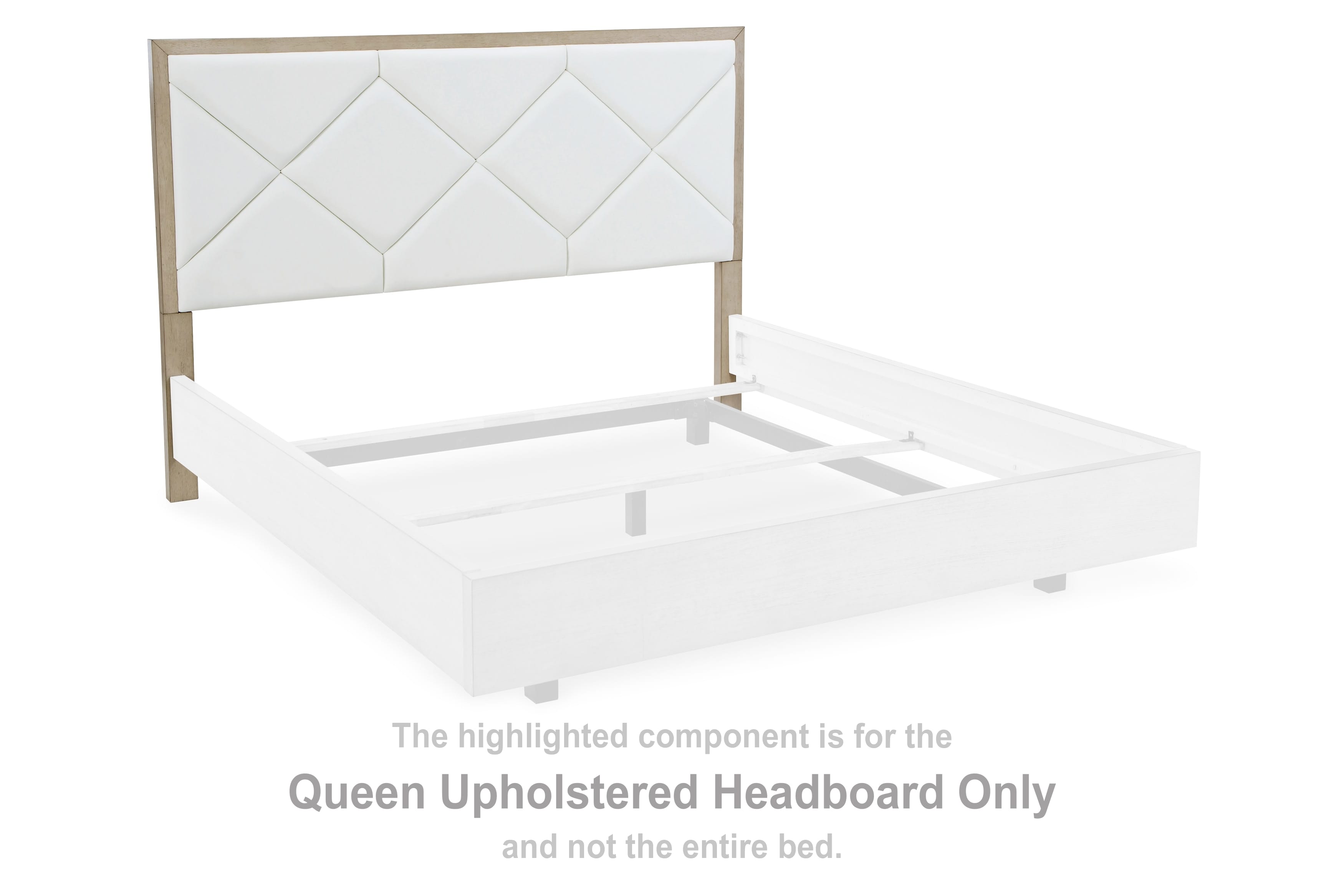Ashley Bedroom Wendora Queen Upholstered Headboard...