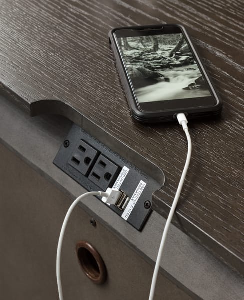 Ashley Bedroom Burkhaus Nightstand B984-93