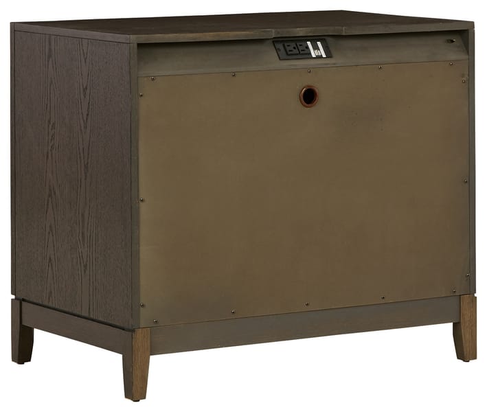 Ashley Bedroom Burkhaus Nightstand B984-93