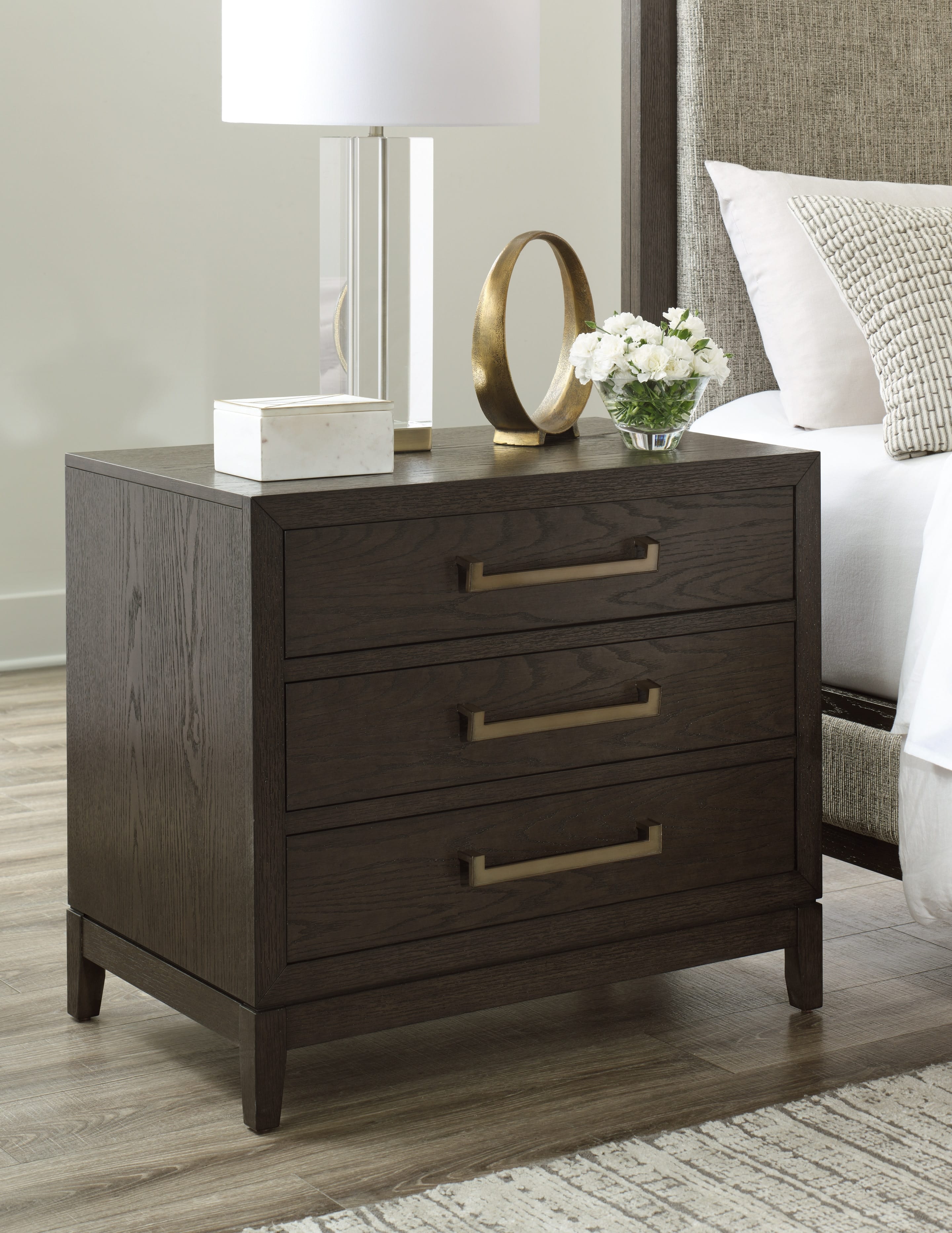 Bedroom Nightstands Ashley Bedroom Burkhaus Nightstand B98493 at