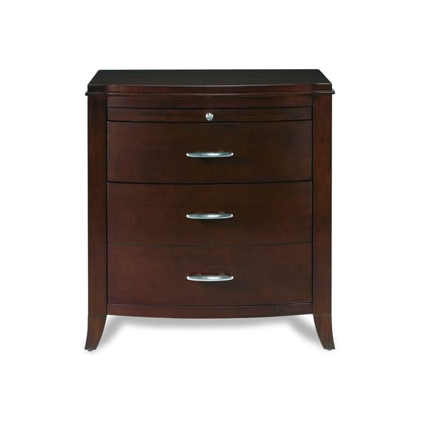 Modus Bedroom Brighton Two Drawer Nightstand In Cinnamon BR1581
