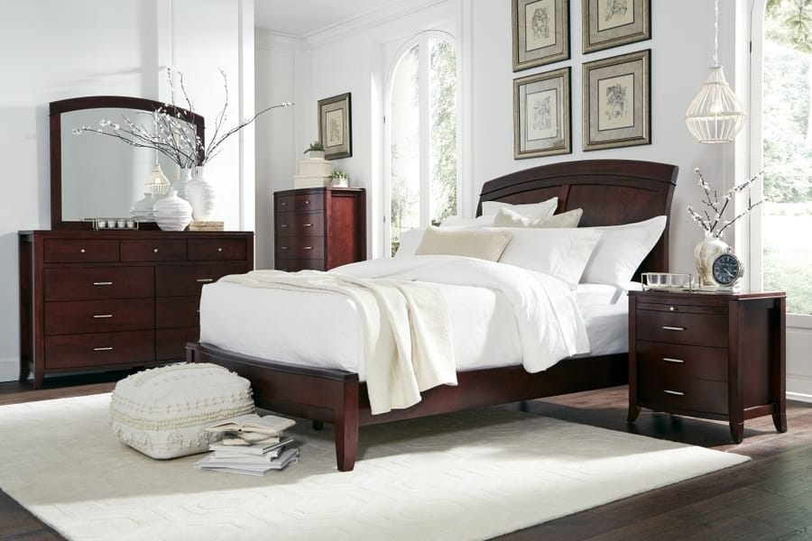 Modus Bedroom Brighton Seven Drawer Chest In Cinnamon BR1584