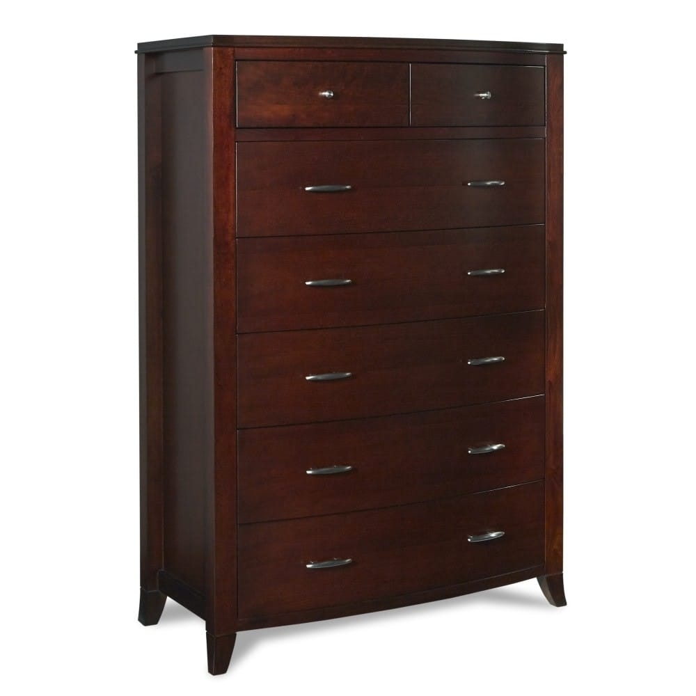 Modus Bedroom Brighton Seven Drawer Chest In Cinnamon BR1584