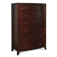 Modus Bedroom Brighton Seven Drawer Chest In Cinnamon BR1584