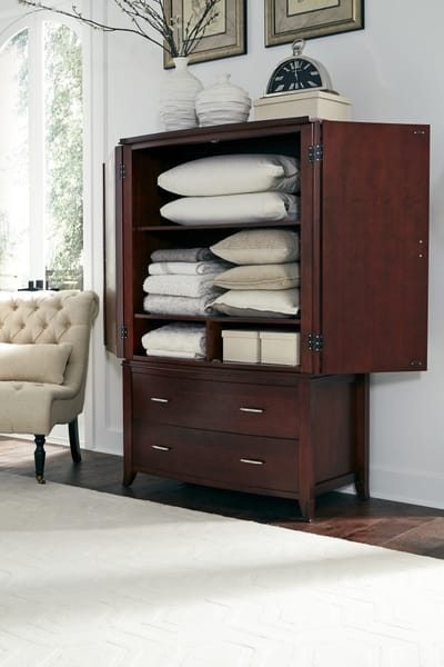 Modus Bedroom Brighton Armoire In Cinnamon BR1585
