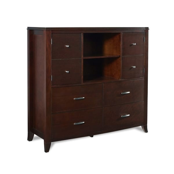 Modus Bedroom Brighton Media Chest In Cinnamon BR1589