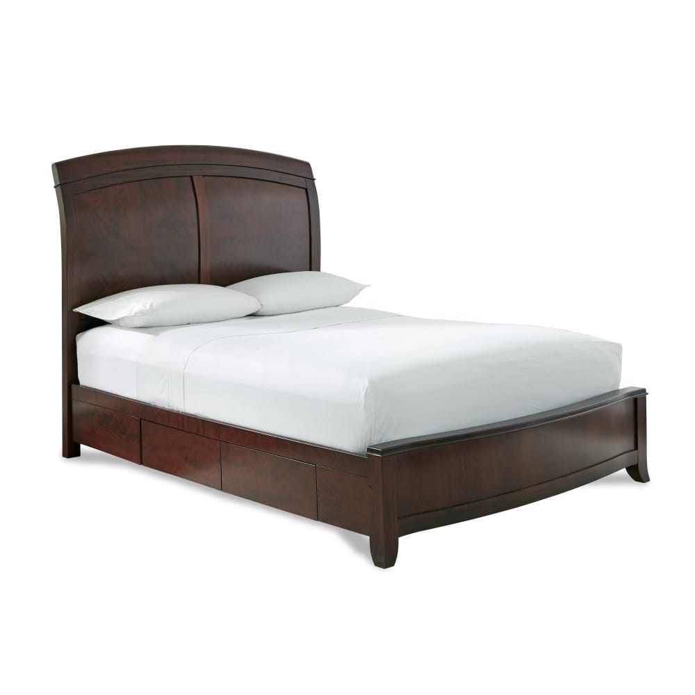 Modus Bedroom Brighton Wood Storage Bed In Cinnamon BR15D3